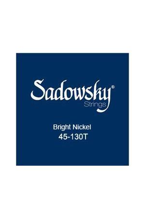 Sadowsky Strings Bright Nickel Blue Label 45-130T