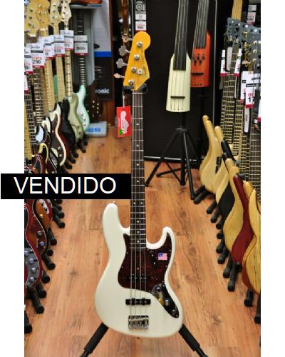 Fender American Vintage 62 Jazz Bass Oympic White