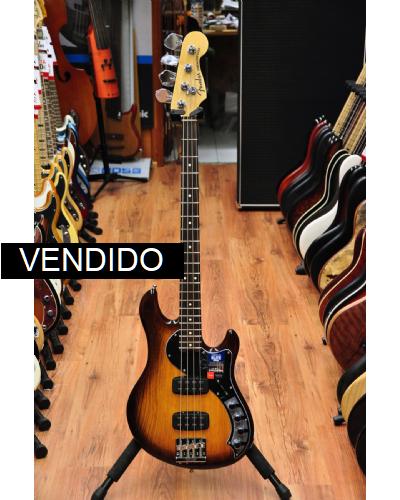 Fender American Elite Dimension Bass IV Violin Burst RW