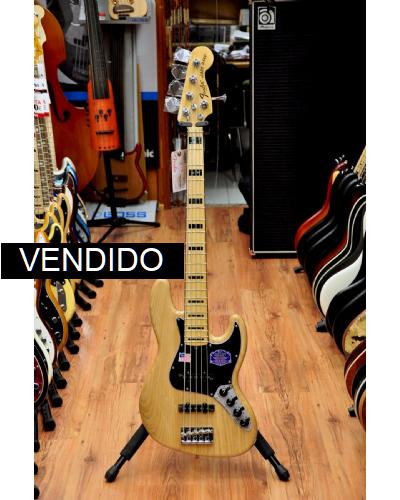 Fender American Deluxe Jazz Bass V Natural MN #2