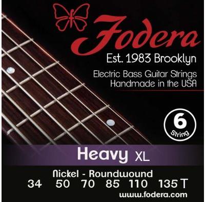 Fodera Strings 6 Nickel 34-135T XL