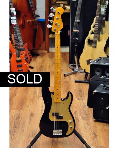 Fender Classic Series 50's Precision Bass Lacquer Black-Maple