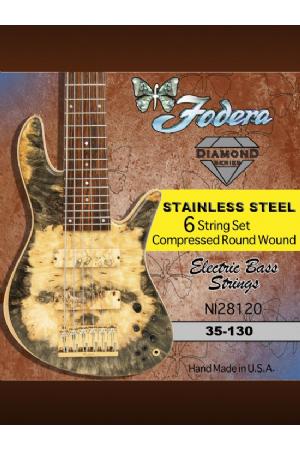Fodera Strings 6 Stainless Steel 35-130 Fodera Strings 6 Stainless Steel 35-130
