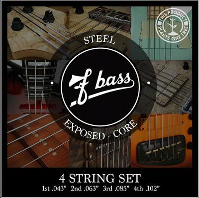 F Bass 4 string set