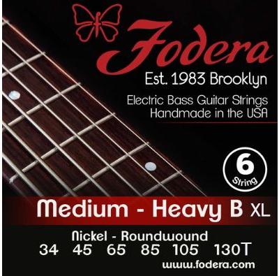Fodera Strings 6 Nickel 34-130T XL