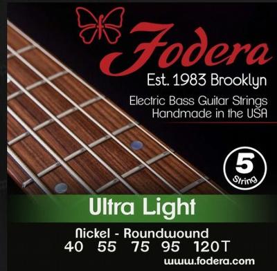 Fodera Strings 5 Nickel 40-120T