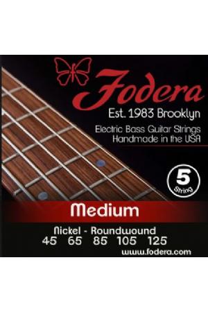 Fodera Strings 5 Nickel 45-125 Fodera Strings 5 Nickel 45-125