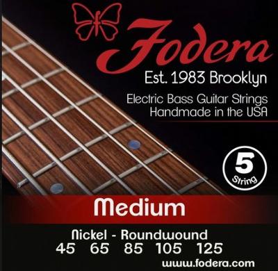 Fodera Strings 5 Nickel 45-125