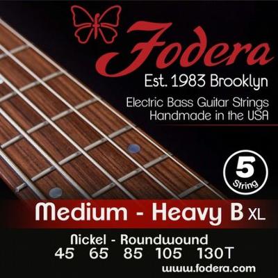 Fodera Strings 5 Nickel 45-130T XL