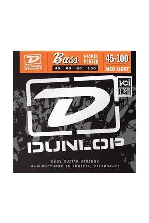 Dunlop Strings Nickel Plated Steel 45-100 Dunlop Strings Nickel Plated Steel 45-100