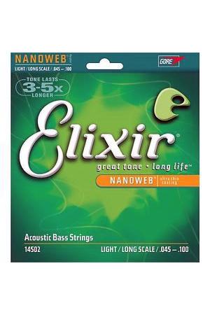 Elixir Strings Nanoweb Acoustic 45-100 Elixir Strings Nanoweb Acoustic 45-100
