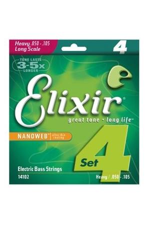Elixir Strings Nanoweb Nickel Heavy 50-105 Elixir Strings Nanoweb Nickel Heavy 50-105