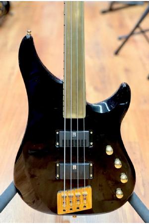 Vigier Excess Black Fretless Delta Metal Vigier Excess Black Fretless Delta Metal