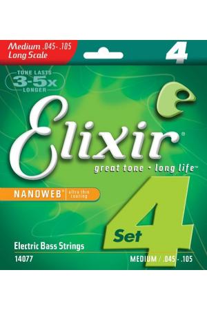 Elixir Nanoweb Medium 45-105 Elixir Nanoweb Medium 45-105