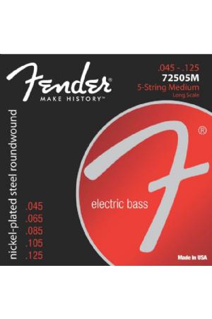 Fender 72505M Nickel Steel 45-125 Fender 72505M Nickel Steel 45-125