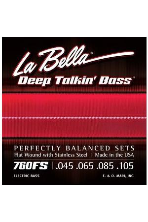 La Bella 760FS Flatwound 45-105 La Bella 760FS Flatwound 45-105