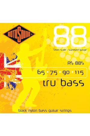 Rotosound RS88S Short Scale Black Nylon 65-115 Rotosound RS88S Short Scale Black Nylon 65-115