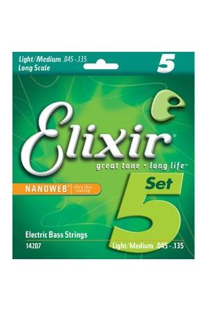 Elixir Nanoweb Nickel 45-135 Elixir Nanoweb Nickel 45-135