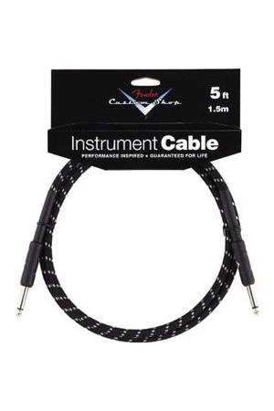 Fender Custom Shop Cable Black 5 Feet/1.5m Fender Custom Shop Cable Black 5 Feet/1.5m
