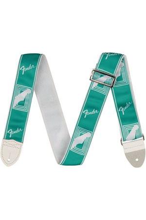 Fender monogrammed Seafoam green Strap Fender monogrammed Seafoam green Strap