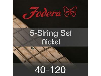 Fodera Strings 5 Nickel 40-120
