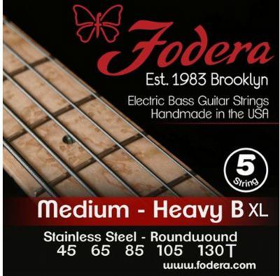 Fodera Strings 5 Stainless Steel 45-130T XL