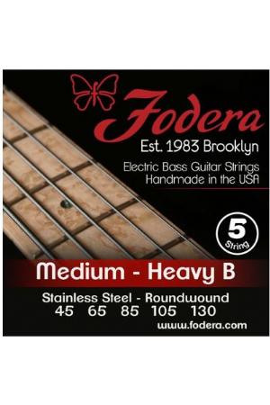 Fodera Strings 5 Stainless Steel 45-130 Fodera Strings 5 Stainless Steel 45-130