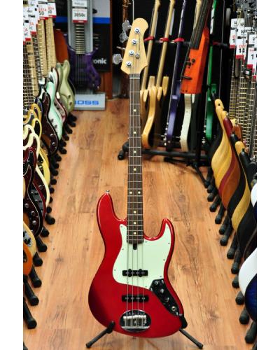 Lakland Skyline Joe Osborn Candy Apple Red (made in Korea) -Lindy Fralin Pickups