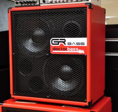 GR BASS 210 (4 Ohms) Custom Red Doctorbass