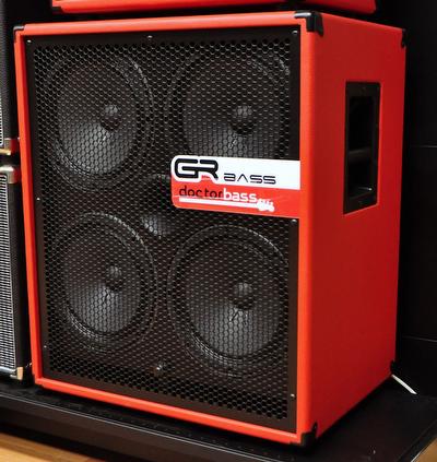 GR BASS 410-4 Custom Red Doctorbass