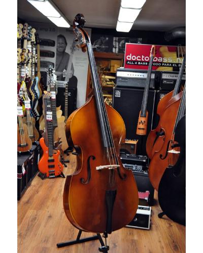 Doctorbass Slim Bass + full setup + adjustable bridge + D'Addario Helicore strings and Gigbag