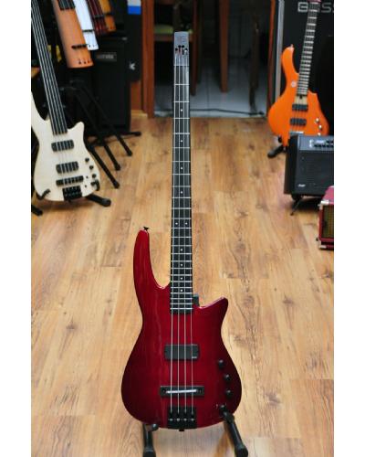 NS Design WAV4c Bass Guitar Metallic Crimson Red