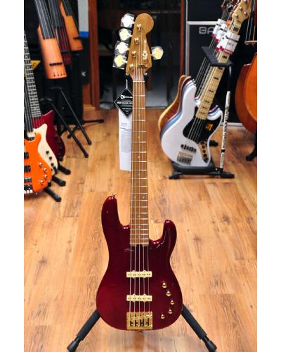 Charvel Pro-Mod San Dimas  BASS JJ V Candy Apple Red