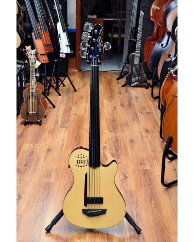 Godin A5 Ultra Natural Fretless A/E