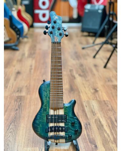 Mayones Cali 5 Curly Poplar Trans Green