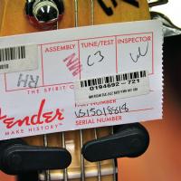Fender American Deluxe Jazz Bass V Natural MN #1