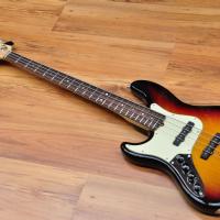 Fender American Deluxe Jazz Bass Lefty 3 Tone Sunburst 2008