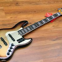 Fender American Ultra Jazz Bass V Mocha Burst