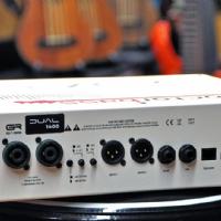 GR BASS Dual 1400 Head Custom White Doctorbass