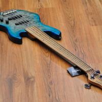 Sadowsky MetroLine 21 Fret 5 JJ Ltd 2020 Whale Blue Transparent Satin