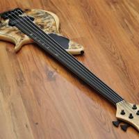 Meridian Horizon 5 Fretless stabilized poplar top