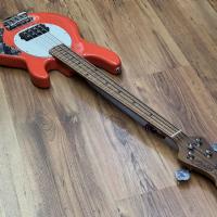 Sterling by Music Man Short Scale Fiesta Red