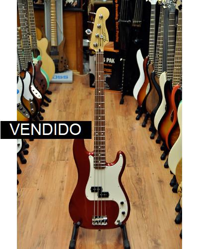Fender Standard Precision Bass Candy Apple Red