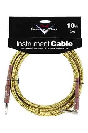 Fender Custom Shop Cable Tweed 10ft Angle