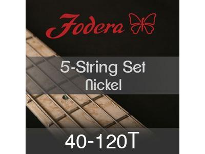 Fodera Strings 5 Nickel 40-120T Extra Long