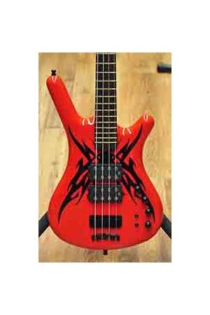 Warwick Corvette $$ SE TRIBAL RED & BLACK Warwick Corvette $$ SE TRIBAL RED & BLACK