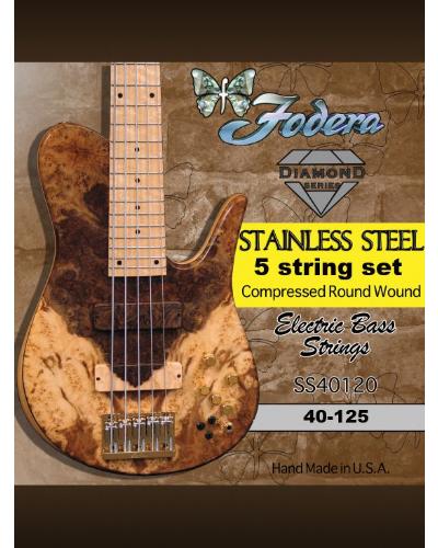 Fodera Strings 5 Stainless Steel 40-125