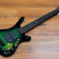 Warwick Corvette $$ SE Green Dragon 5