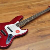 Squier Contemporary Jazz Bass Metallic Red