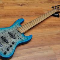 Sadowsky MetroLine 21 Fret 5 JJ Ltd 2020 Whale Blue Transparent Satin